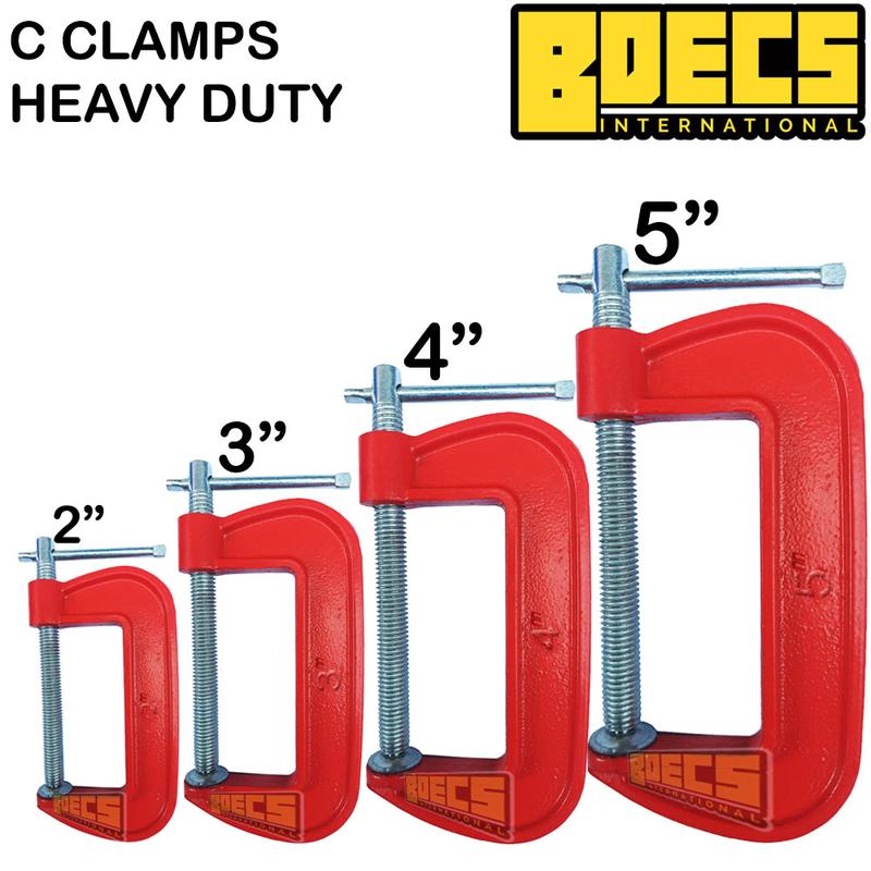 Product Introduction of C Clamp Heavy Duty for Wood or Metal I Bdecs 1