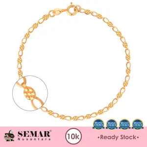 Gelang Emas Laurena Bracelet Gold 10K Semar Nusantara