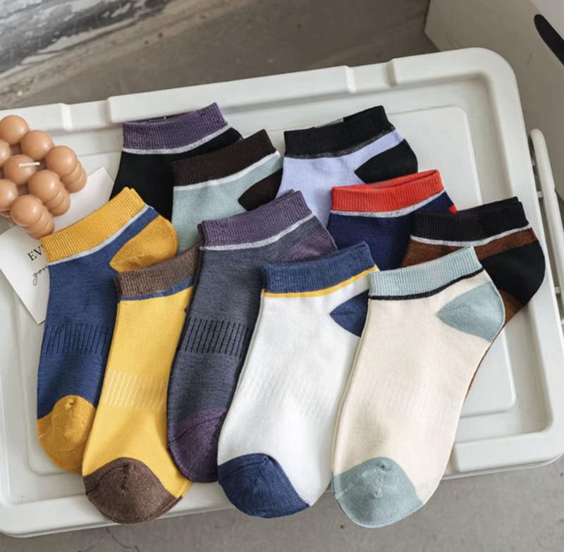 Product Introduction of Stok sedia ada 10 Pairs Socks lelaki summer Athletic kasual  Unisex Stoking yang selesa untuk lelaki dan perempuan 2