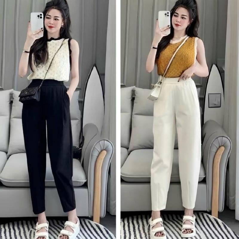 QUẦN BAGGY NỮ VẢI UMI HÀN HÀNG CAO CẤP CO GIÃN BỐN CHIỀU 0