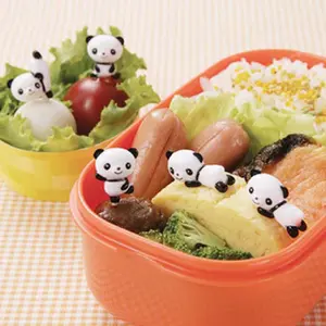 2 Pcs Garpu Lucu Bekal Bento Anak Sekolah Tusuk Bento Panda