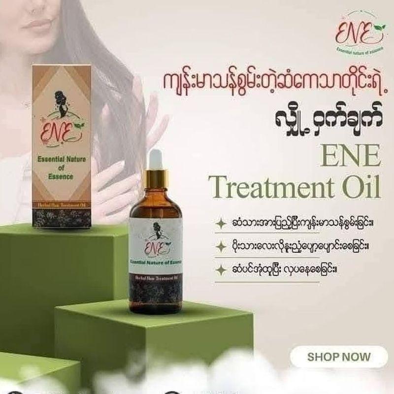 Dầu Gội Tinh Dầu ENE Myanmar Chăm Sóc Tóc