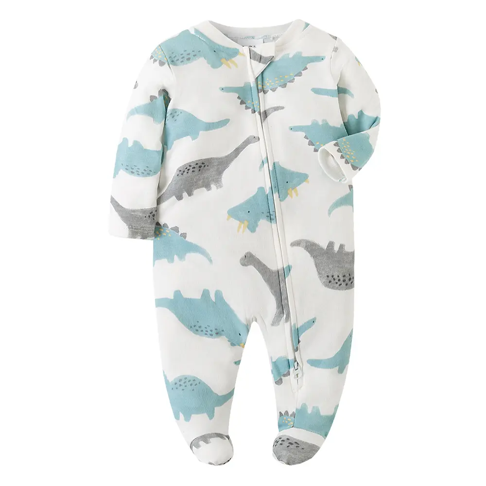 Girls pajamas children's pajamas new born baby clothes set baby clothes girls onesies for baby boy newborn romper Footed Sleepsuit  Cotton Baby Pajamas