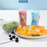 Gambar Yooyee Garpu Kecil Plastik Tusuk Kue & Buah Isi 50pcs - Garpu Mini Kartun - WARNA RANDOM dari Yooyee Indonesia Kota Administrasi Jakarta Barat 3 Tokopedia