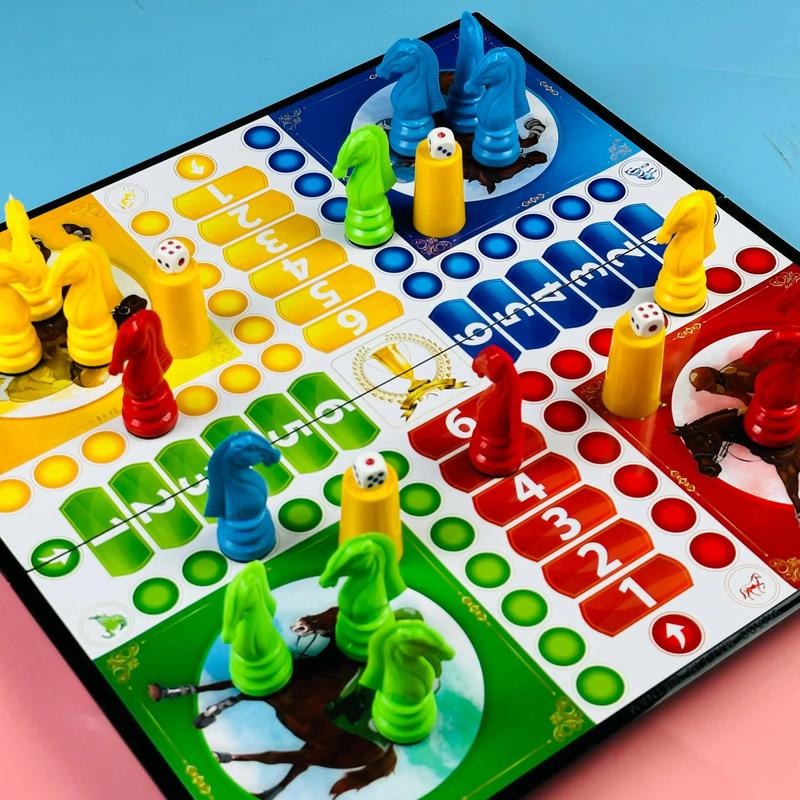 Bộ Đồ Chơi Cờ Cá Ngựa Nhựa Nam Châm Cao Cấp Gấp Gọn Đa Dạng Mẫu Siêu Đẹp Cho Bé.