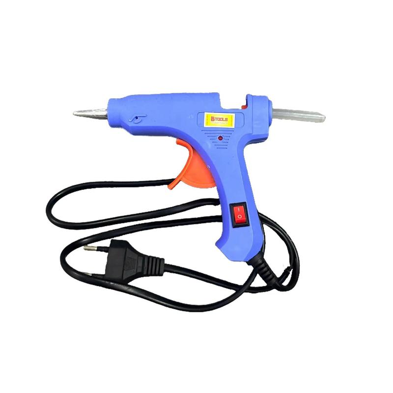 BTOOLS Combo Máy Bắn Keo Silicone Nhỏ 20W & Lớn 60W + 10 Cây Keo Nến Tiện Dụng An Toàn Cho Trang Trí Nhà Cửa