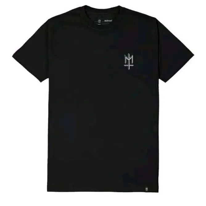 Tshirt Maternals black logo Katun Branded Distro High