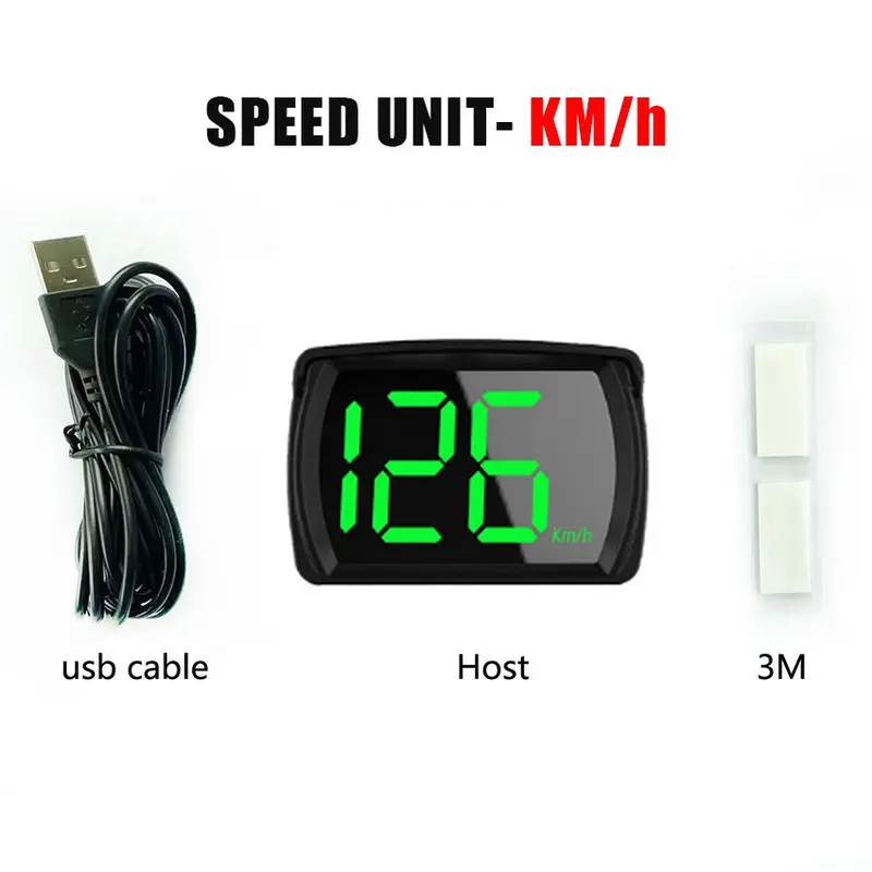 Pengukuran Kecepatan Pemosisian GPS / Smart GPS Speedometer / Speedometer Mobil Digital 2
