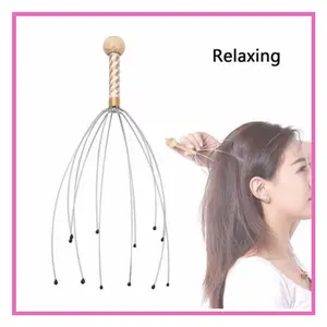 Alat Pijat Kepala / Had Hand Massage / Alat Refleksi Kepala Perawatan Therapy