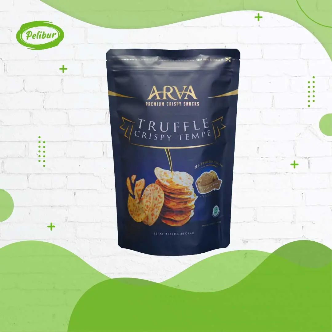 Keripik Tempe Arva Truffle Enak 80g Crispy Food