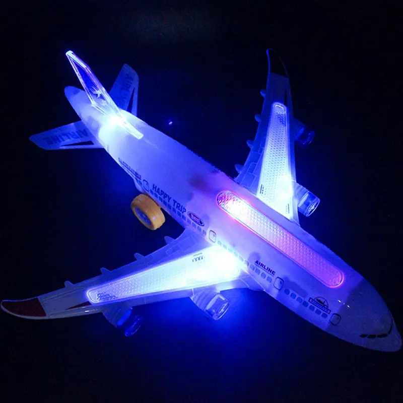 Toy Airplane LED Plane for Kids Toddler Large Aircraft Model - TikTok ...