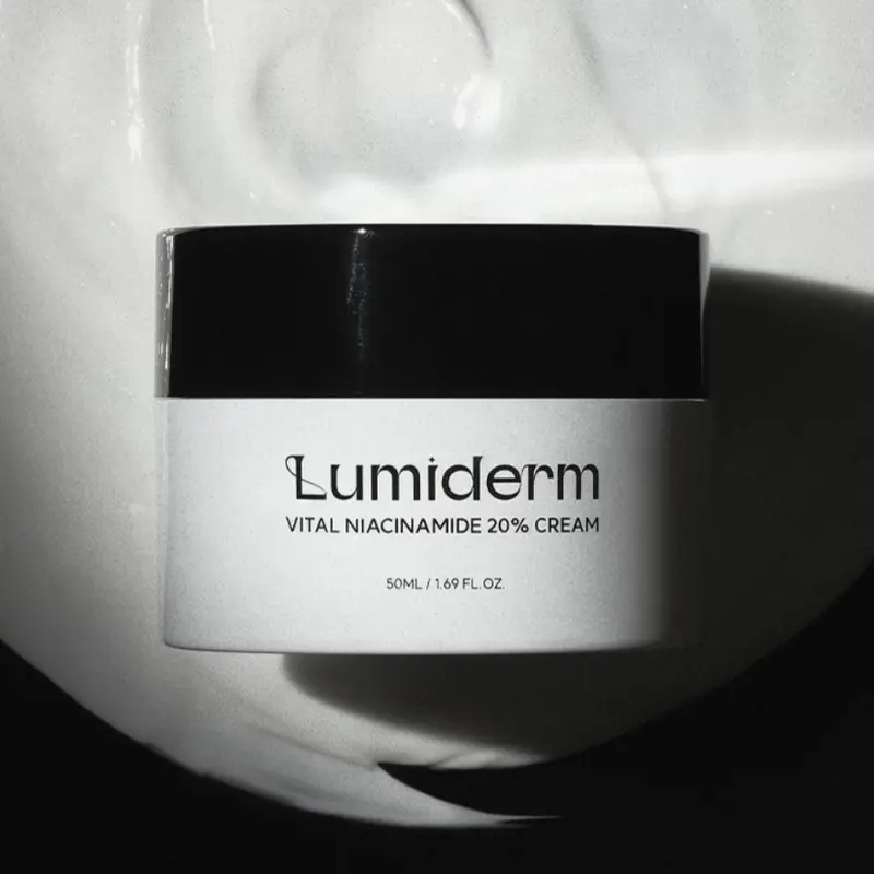 Q96_ Kem dưỡng Lumiderm vital niacinamide 20% cream hũ 50ml (Vỏ trắng) 2