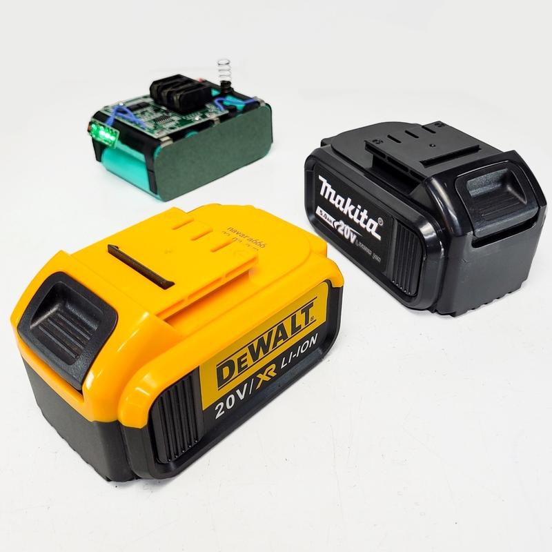 Pin 20V 10cell dung lượng cao cho máy siết bulong, máy khoan MAKITA - DEWALT - HITACHI cao cấp