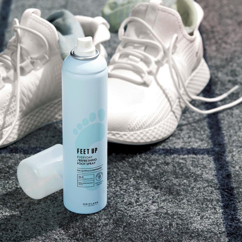 Xịt khử mùi cho chân có thể dùng cho giày 46376 Feet Up Everyday Refreshing Foot Spray size lớn 250ml 1