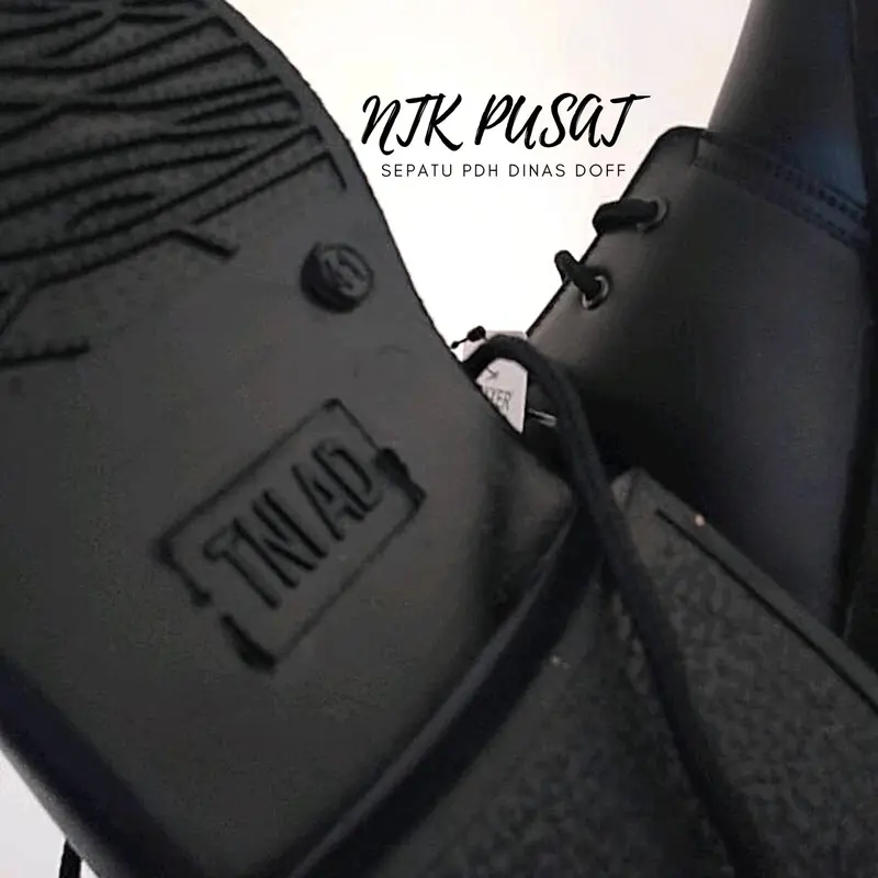 sepatu pdh security dinas harian KYO4 Shoes Pria Pantofel Kerja 1