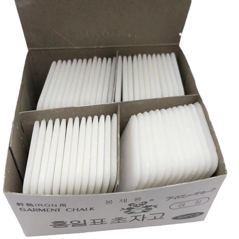 Phấn gấu 1 tem vàng Ngậm Cành Trúc dùng trong ngành may mặc bay màu khi là ủi (1 hộp /50 viên) 5