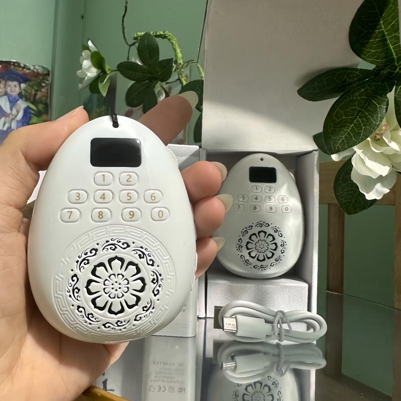 Loa Nghe Nhạc Hình Giọt Nước Kèm Thẻ Nhớ - Có Dây Đeo Và Thẻ Nhớ