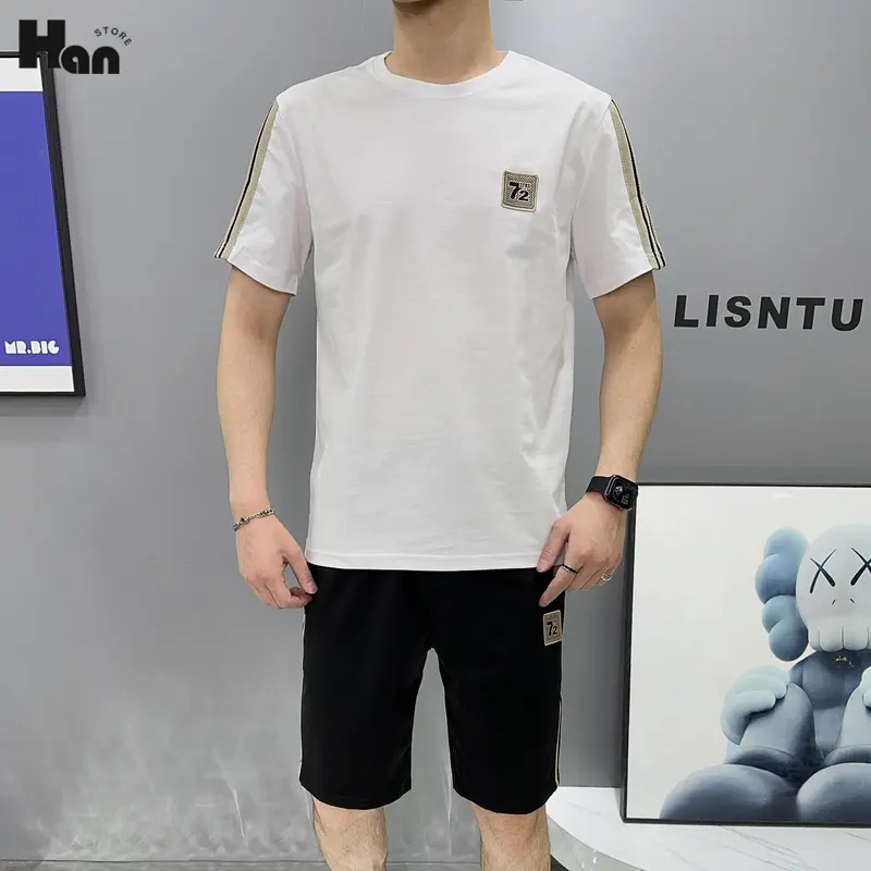 [Giá Rẻ] Bộ Thể Thao 72TRS Vải Cotton Tổ Ong Co Giãn 4 Chiều Thoáng Mát thỏa mái HanStore Nam Sport 4