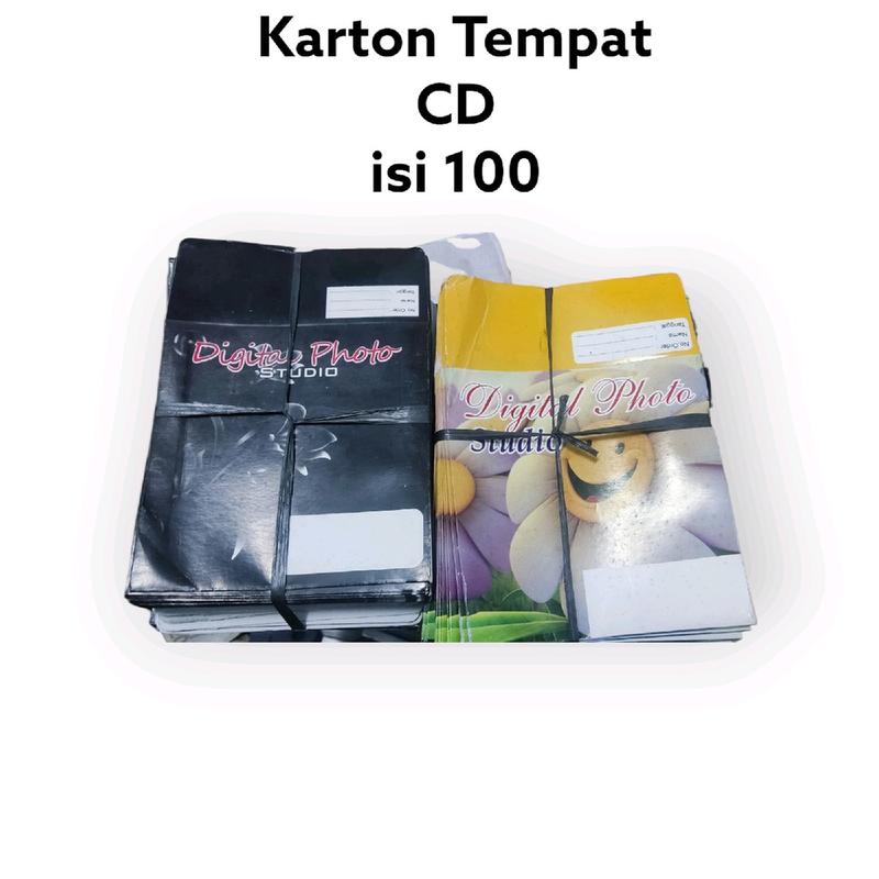 Karton Tempat CD isi 100 karton 0