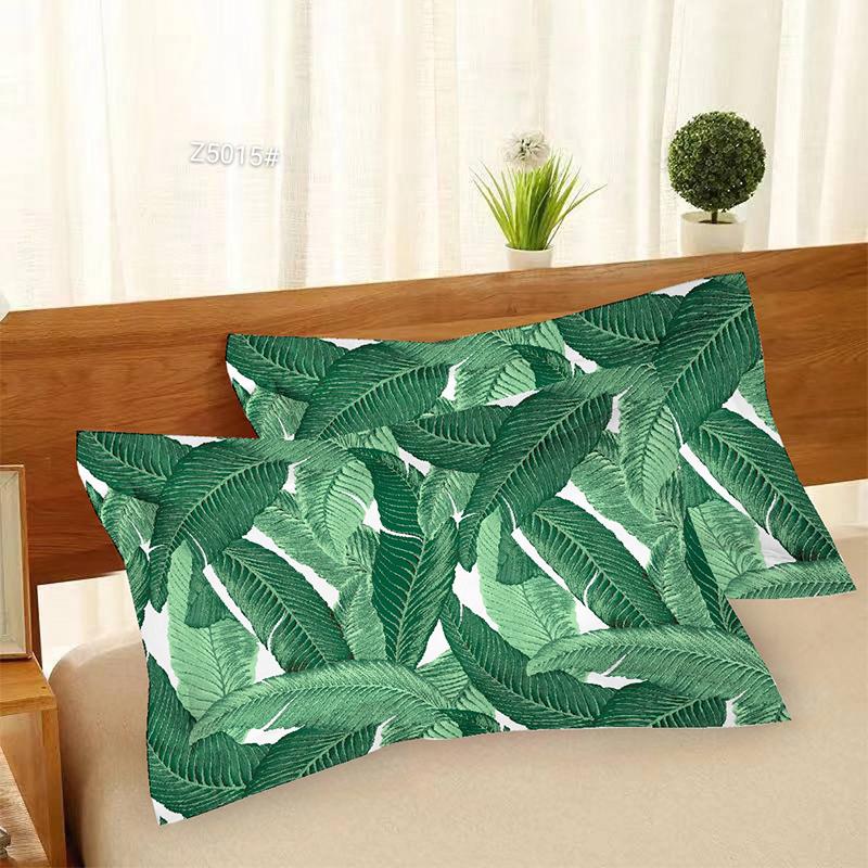Product Introduction of 【Free Shipping】14PCS Punda Sale Cotton Pillow Cover Case Bedding 18x28 Inch On Sale Pillow Cases 12Pcs 6/7Set 2Pcs/1Set 6/8/10Pcs Pillow Case Floral Pillow Case Punda Poly Cotton Green Leaf Simple Style Pillow Cover Case Cotton On Sale 17