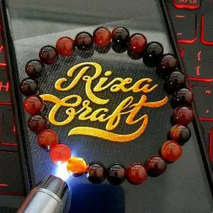 Gelang Batu Kristal Alam Yaman Sulaiman ASLI Original