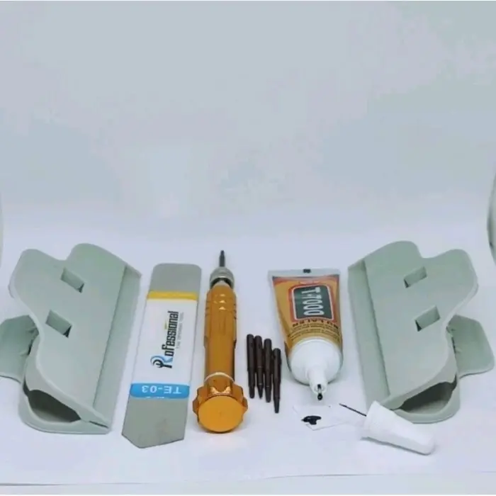 PAKET MURAH Obeng 5 in 1 Service Hp + Lem T7000 15 Ml
