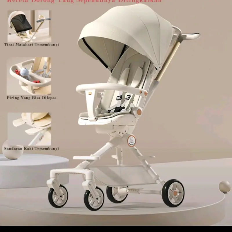 mmflight stroler bayi Bayi Baru lahir Balita Cewek Cowok 2