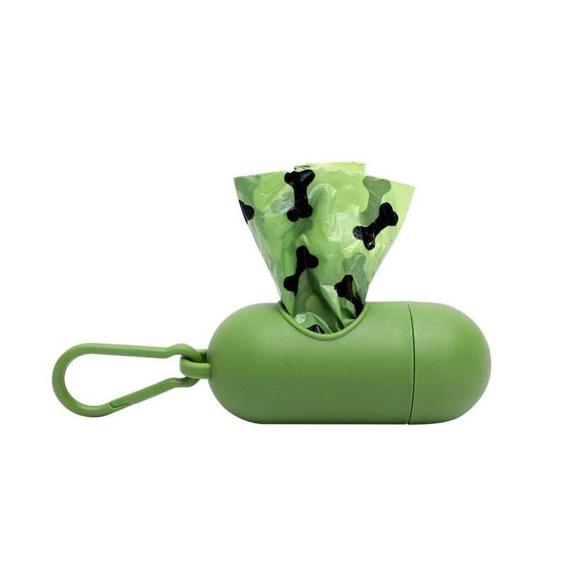 Portable Dog Poop Bags Dispenser Trash Sack Case Carrier Outdoor Garbage Storag Box for Cat Puppy Pet Waste Bag Holder Supplies 2