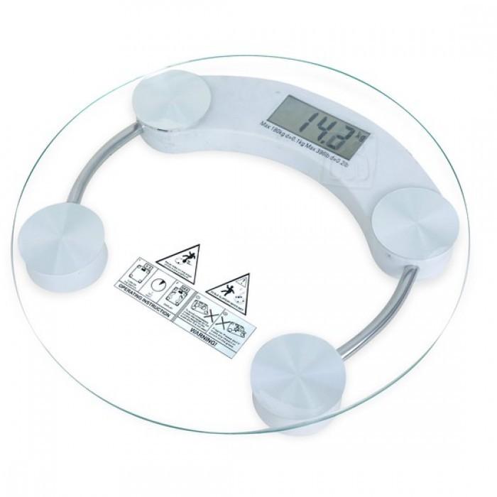 Cân sức khỏe Điện tử 180 Kg hình Tròn 0