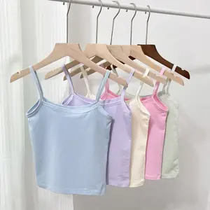 BOOGIE BABY Singlet Anak Perempuan Tanktop SD/SMP 5-11 Tahun Bahan Katun