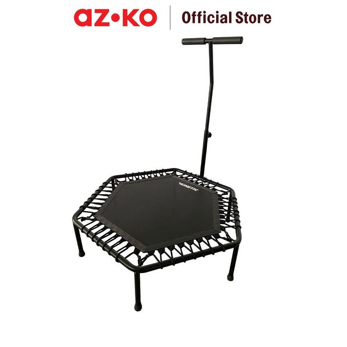 Gambar AZKO Kinetic 112 cm Trampoline Dengan Handle Bar Hrtr09E Trampolin Alat Bermain Dan Olahraga Jumping Pad dari AZKO ID Kota Administrasi Jakarta Selatan Tokopedia