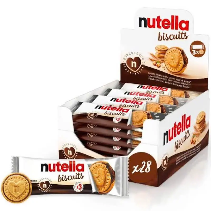Bánh Nutella Biscuits 41.4G Ăn Vặt Chocolate Food Snack 5