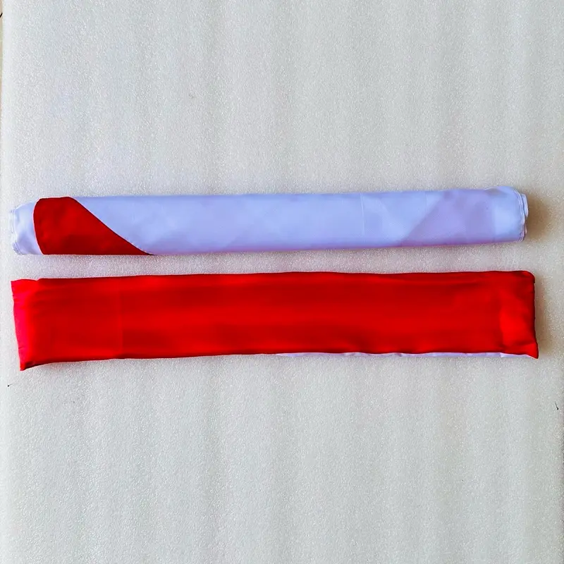CỜ SEMAPHORE BỘ 2 CÂY (cán gỗ vải bóng có áo cờ) 1