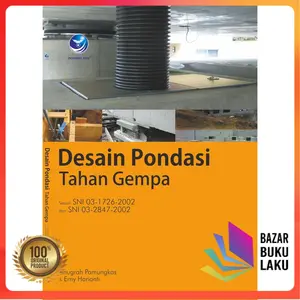 ORIGINAL Desain Pondasi Tahan Gempa, Sesuai SNI 03-1726-2002 Dan SNI 03-2847-2002