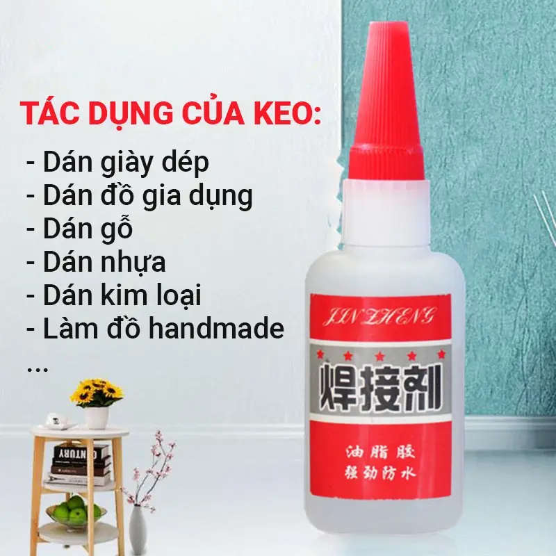 Keo Đa Năng Siêu Dính, Khô Nhanh, Dán Sửa Mọi Thứ Trong Nhà, Không Hại Da Tay 5