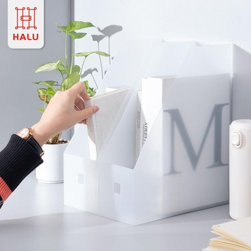 Halu Rak File Organizer Box Tempat File Dokumen Majalah Odner Bindex Serbaguna Rak Box File Magazine Keeper HRM335 0