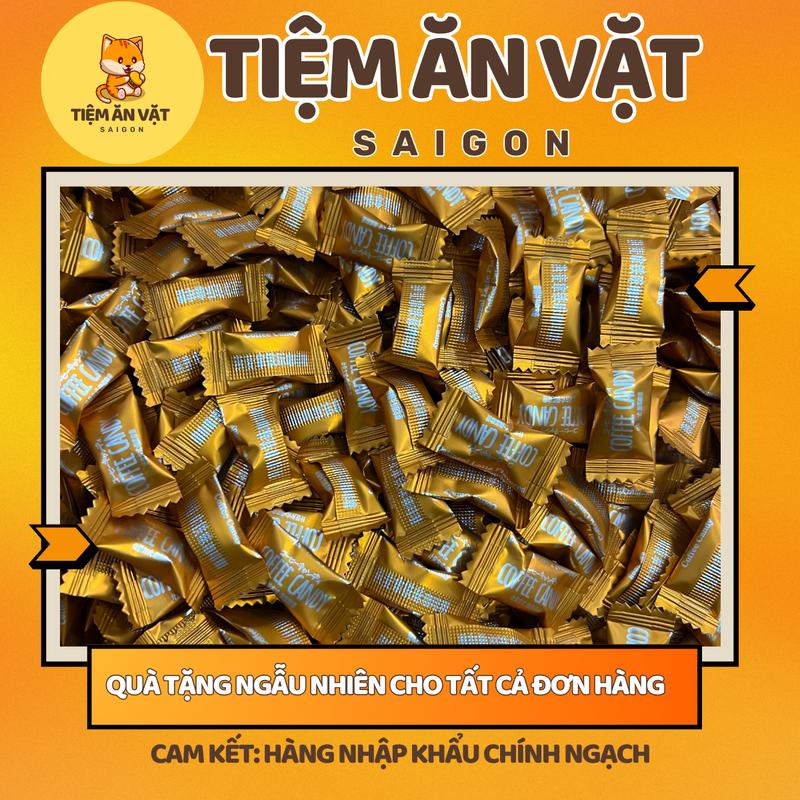 2kg Kẹo Ngậm tết 2025 kẹo Caffe Mix 8 vị Không Đường Ăn Vặt Candy Viên Kẹo Snack kẹo  ngậm 4