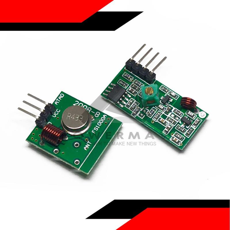 433mhz RF Transmitter Receiver TX RX XD-RF-5V 5V 4MA 433.92MHZ - TikTok ...