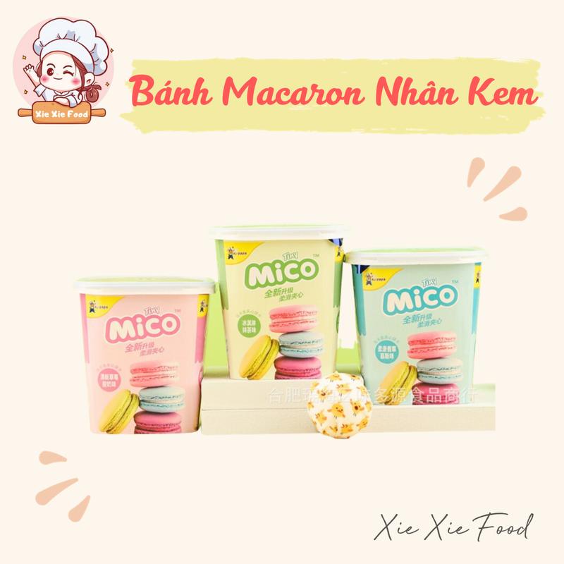 Bánh macaron nhân kem [hộp lẻ 88g]
