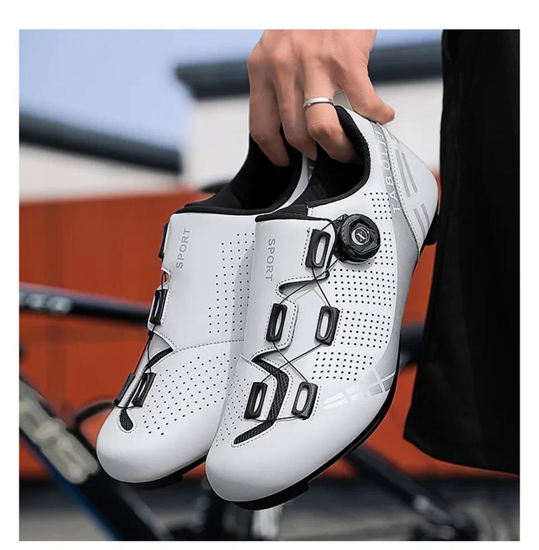 Product Introduction of 2024 Speed Cycling Shoes Men Sports Road Dirt Bike Sneakers Racing Women Bicycle Shoes Self-Locking Road Bicycle Sneakers Big Size 36-47 37