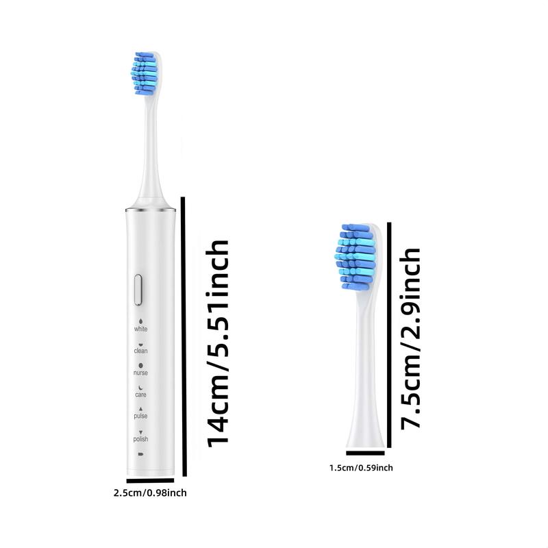 Electric Toothbrush, USB Rechargeable Sonic Toothbrush, Intelligent Toothbrushes for Adults, Personal Oral Care Appliances 1