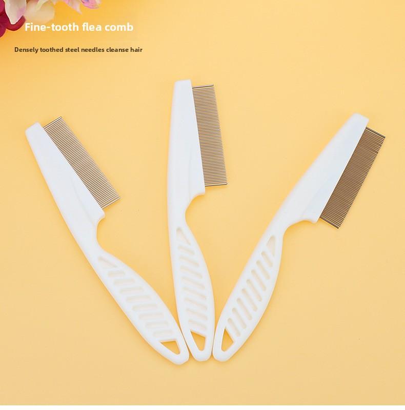 Product Introduction of Cat Dog Comb Knot Opening Float Hair Cleaning Artifact Pet Self-Cleaning Comb Comb Long Hair Massage Knot Hair Removal Special 0