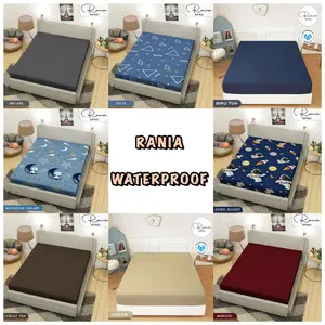 Sprei Rania Anti Air (Ompol) Waterproof 180x200,160x200,120x200
