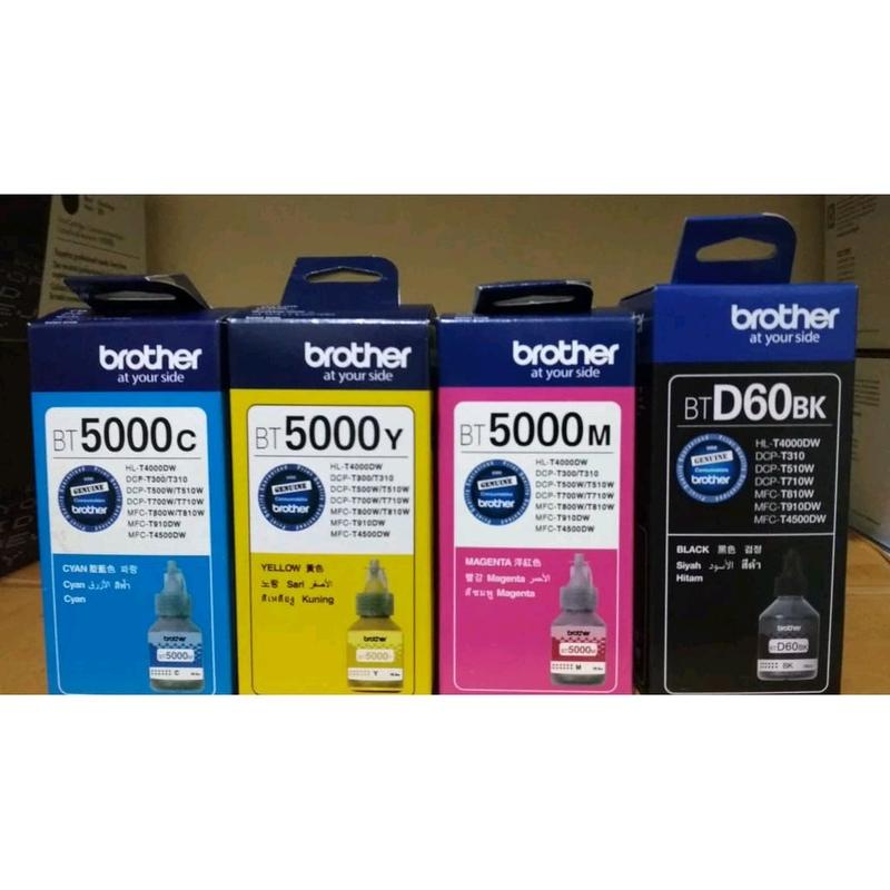 tinta printer brother 1set 4warna( biru merah kuning hitam) - Shop ...