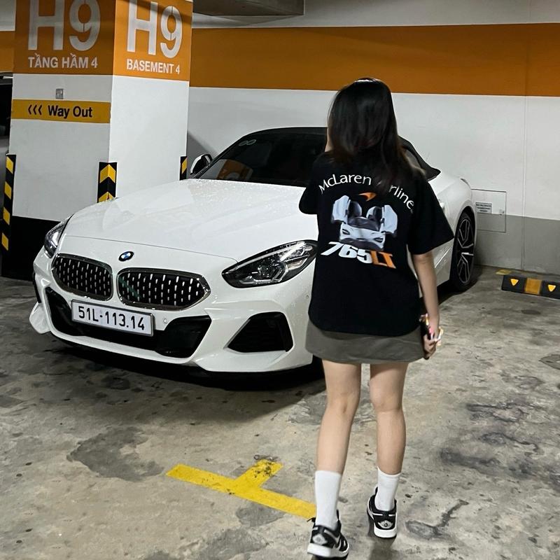 Áo thun xe McLaren 765LT Airlines 100% Cotton Spotting Club 5