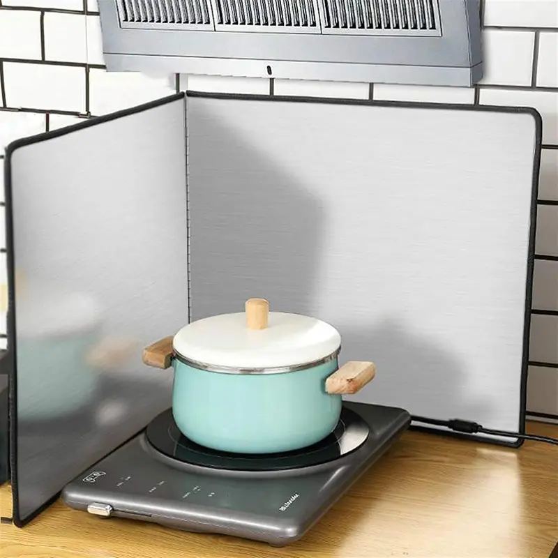 Tấm chắn dầu mỡ, nước bắn trong nhà bếp Dandihome inox 304 cao cấp 8