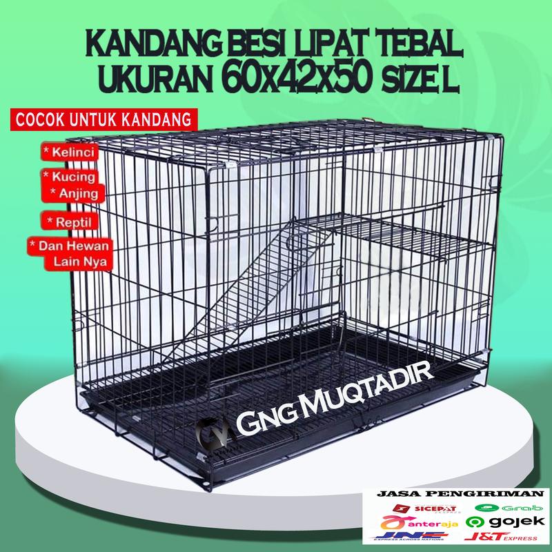 Product Introduction of KANDANG KUCING TINGKAT 2 SIZE L UKURAN 60X40 KOKOH DAN TEBAL 0
