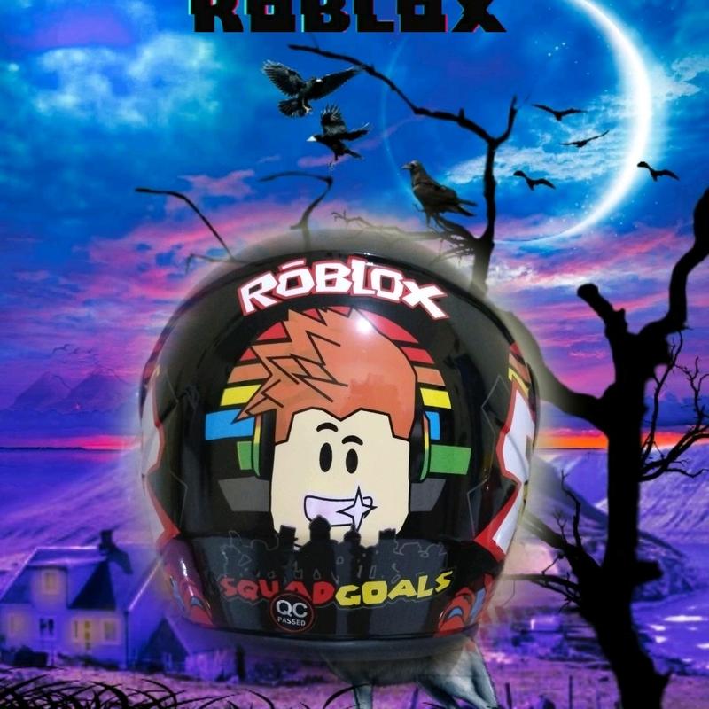 HELM ANAK SNI JUNIOR MOTIF ROBLOX GAMER ANAK 4-8 TAHUN Motorcycle 3