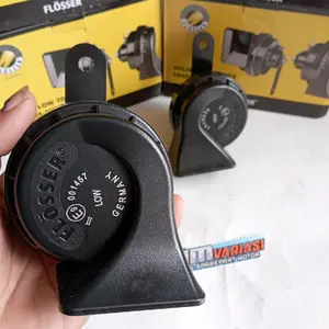 ORIGINAL Klakson keong double Flosser Bmw Ferr Germany 12 volt untuk semua jenis motor dan mobil aki 12 volt Car