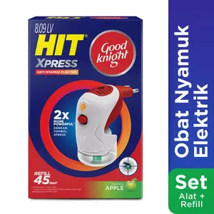 HIT XPRESS SET - OBAT NYAMUK ELEKTRIK Ampuh Basmi Nyamuk DBD